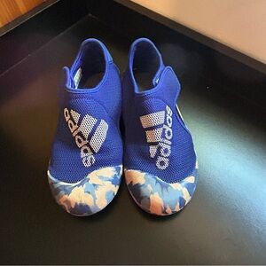 Adidas Water Shoes Altaventure Kids Boys 12 Royal Blue Tan Sandals